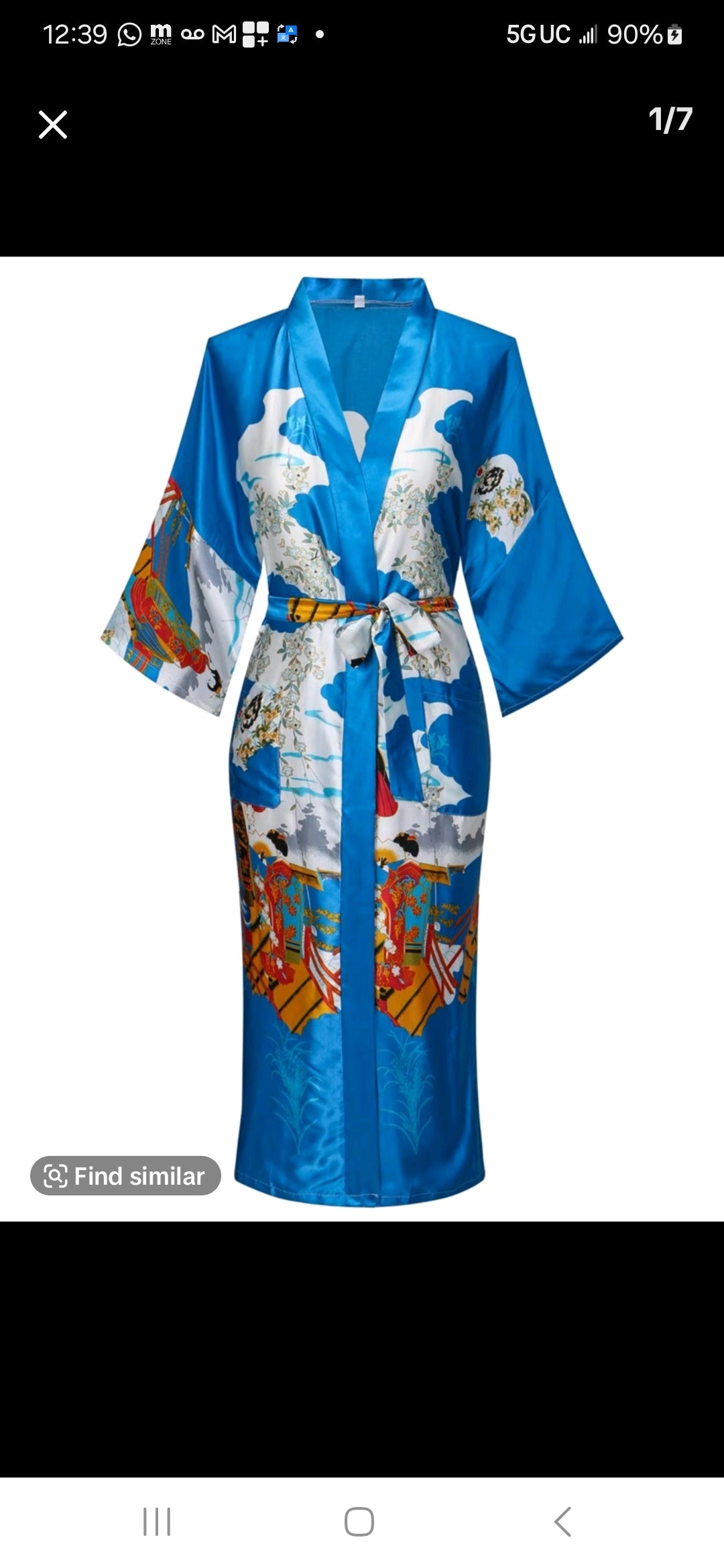 Coming Soon.  Women's Floral and Figure Print Belted Satin Robe, Casual Long Sleeve V Neck Pocket Design Robe, Ladies Sleepwear For All Seasons.